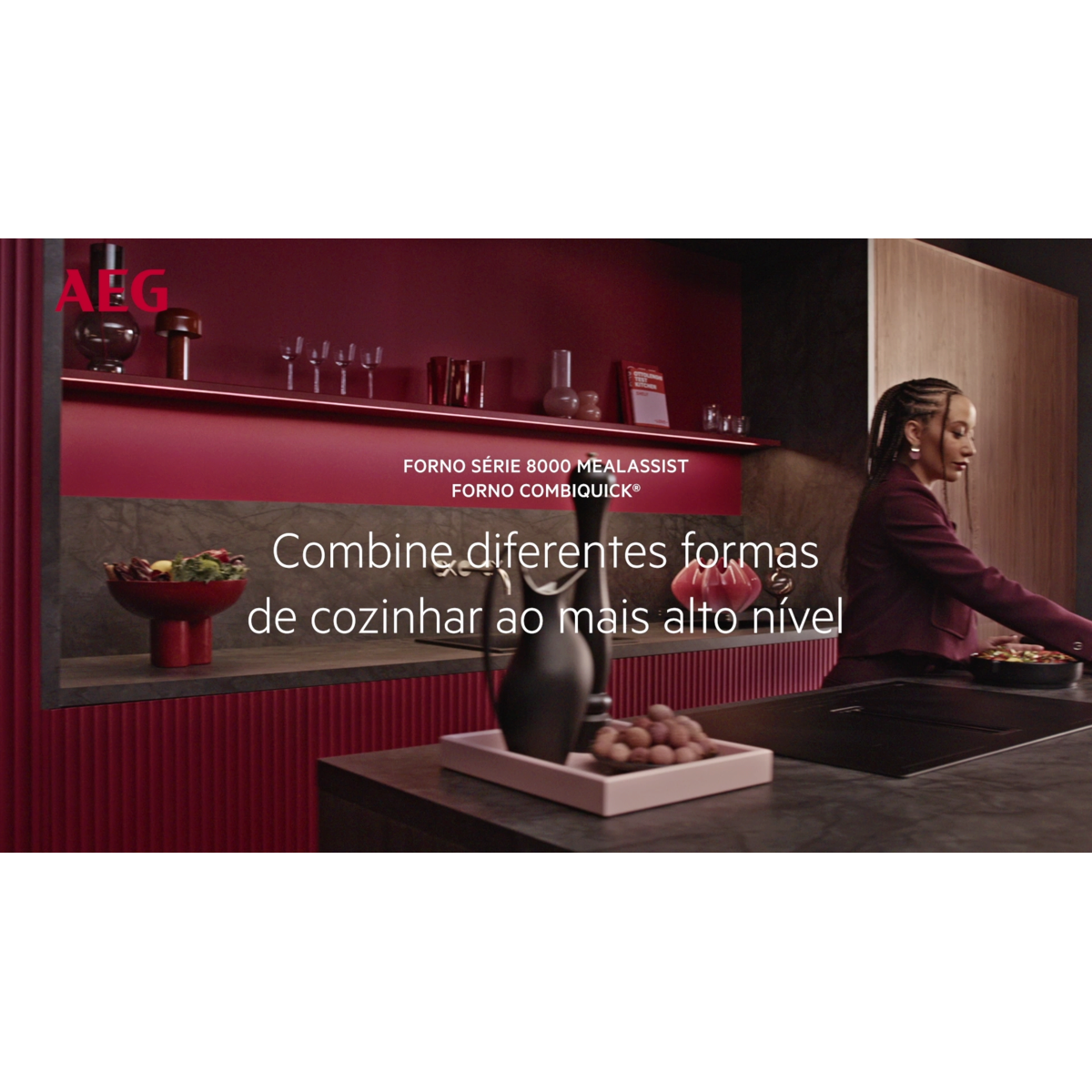 AEG - Forno com micro-ondas - NKK8N721B