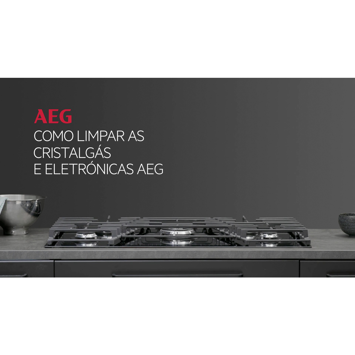 AEG - Placa a gás - HKB75820NB