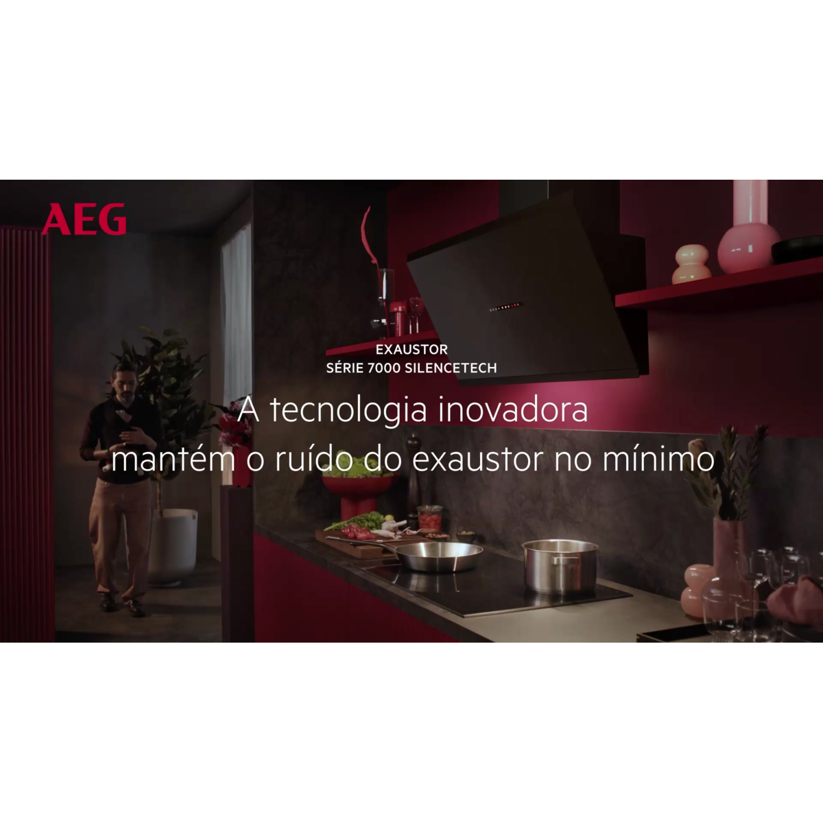 AEG - Exaustor de parede - GV77D91ST