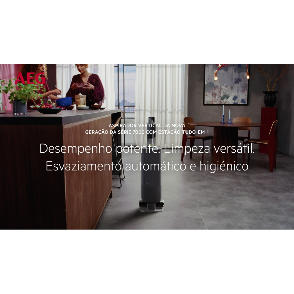 AEG - Aspirador vertical sem fio - AP72UB21ES