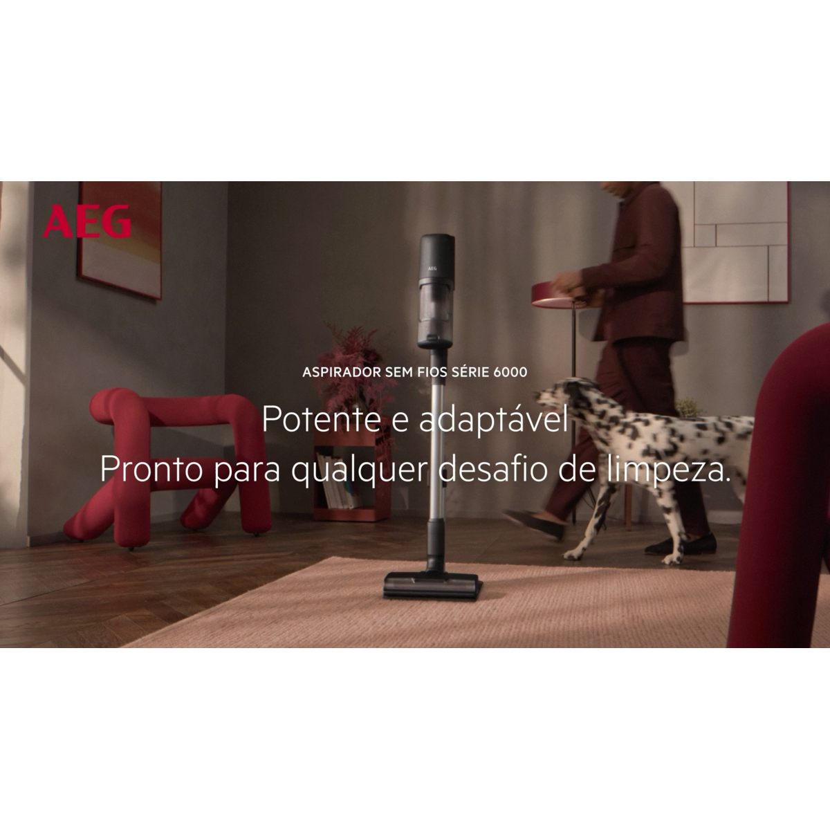 AEG - Aspirador vertical sem fio - AP61AB21DG