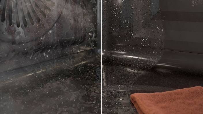 Limpeza a vapor