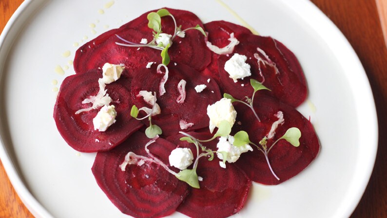 Carpaccio vegetal